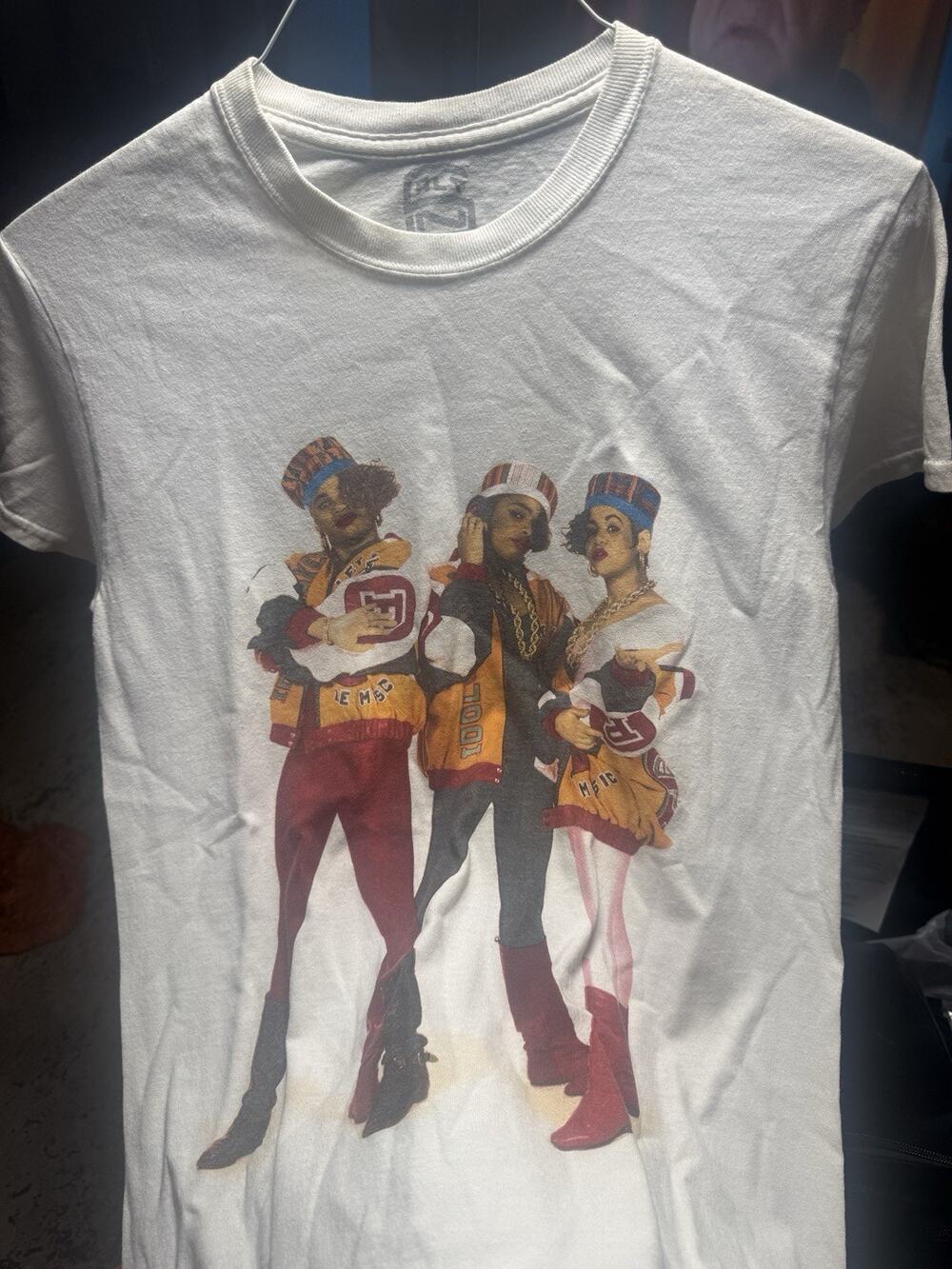 Salt n Pepa Trio Tshirt Hard To Find 2019 80s Hip Hop Throwback Sz Small